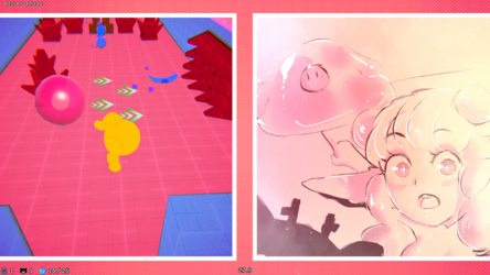 Aethra's Hyper Ball, play with physics to avoid obstacles and reach the end of the level