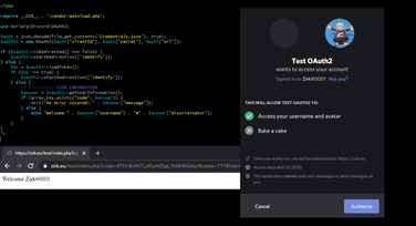 PHP library to easily use Discord OAuth2 authentification