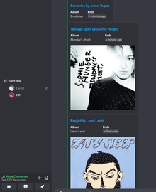 Discord bot that stream musics from the french radio FIP