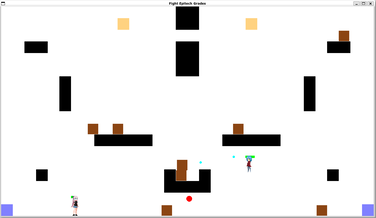 2D fighting game where you import your marks and fight against them