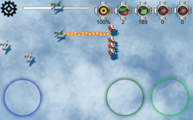 Shoot them 'up based on the browser game Kantai Collection